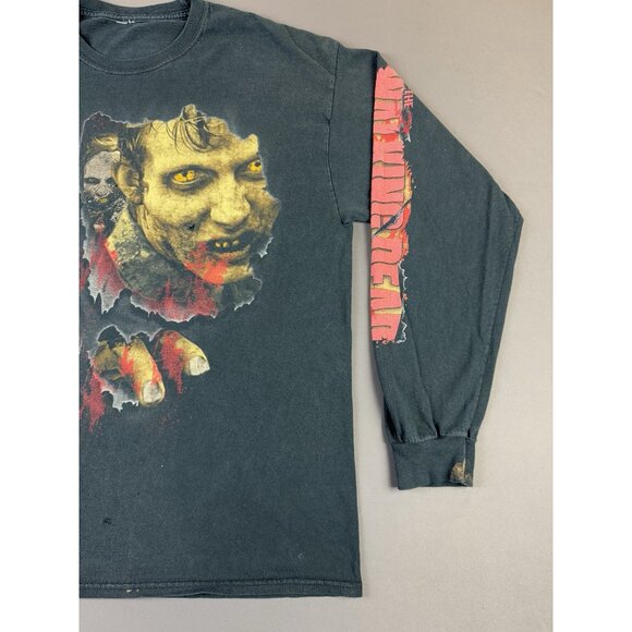 Rare Vintage Y2K Walking Dead AMC Zombie Horror TV Show Series Art Promo Tee - Picture 10 of 16